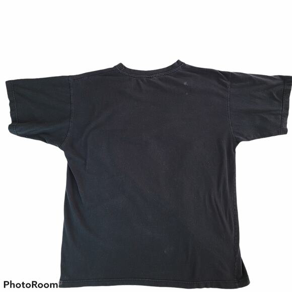 Tago embroidered München black tee shirt short sleeves Large - Picture 3 of 7